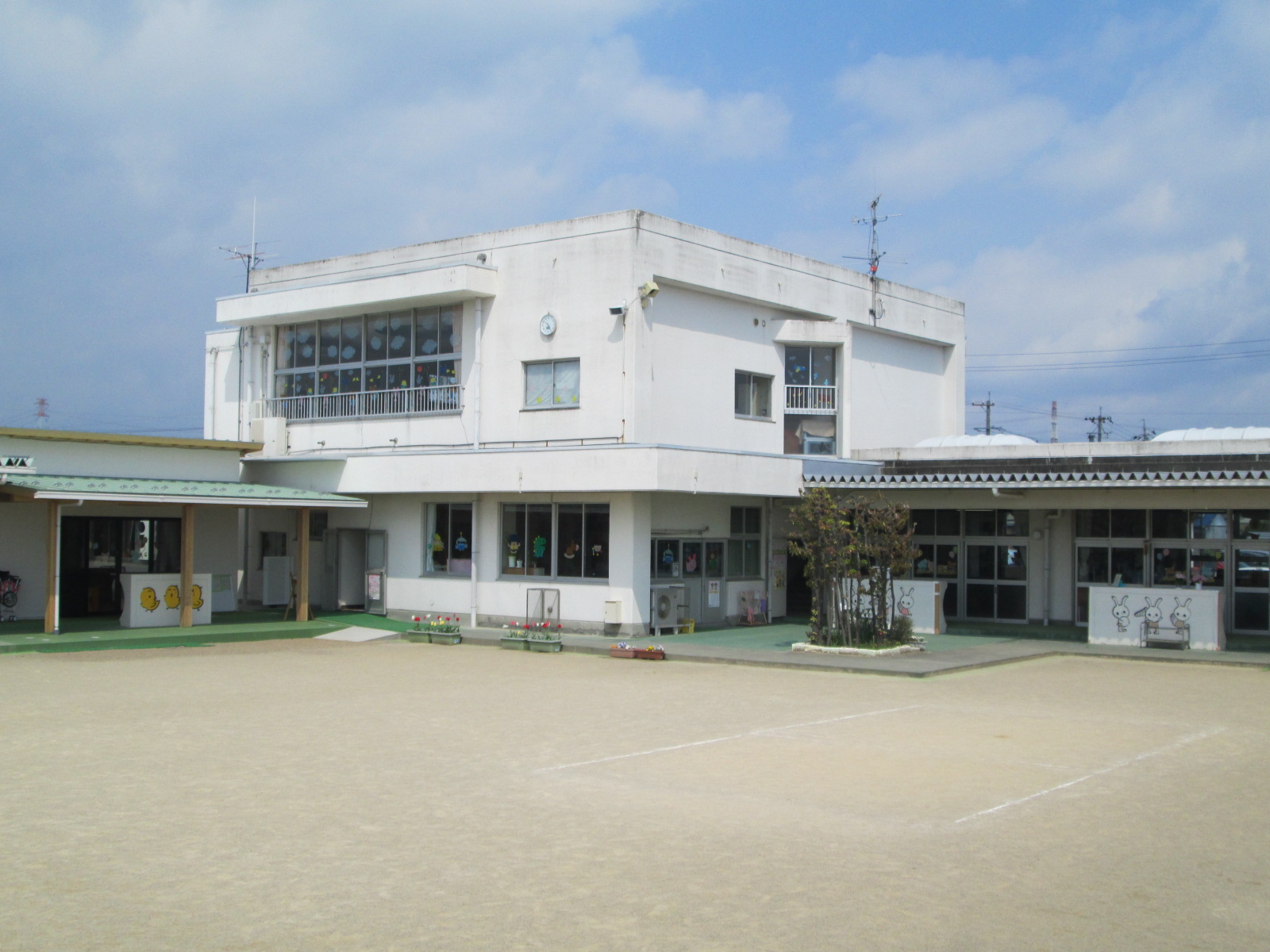 北方町立北方南保育園の建物外観の写真