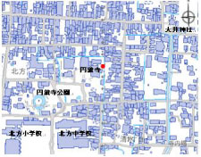 血脈の位置図詳細は以下