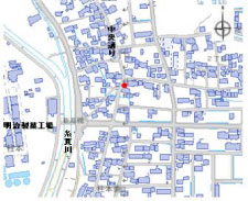 柱本高札場跡周辺の地図詳細は以下