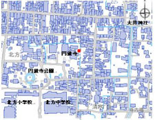慈雲筆「常瑜伽」の位置図詳細は以下