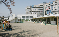 北方町立北方中保育園の建物外観の写真