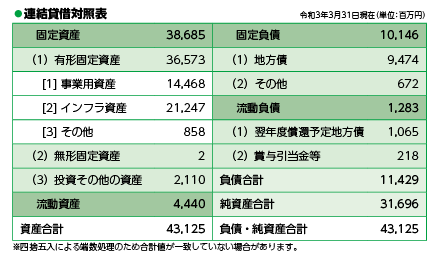 令和2年度貸借対照表
