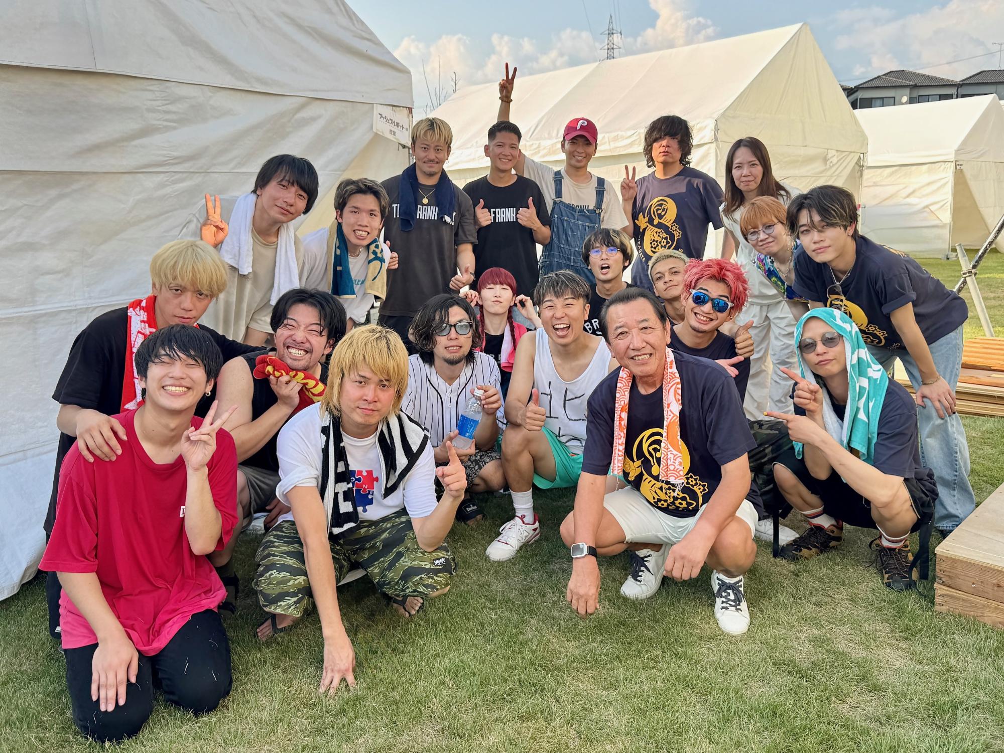 KITAGATA清流Fes2025バックステージ写真